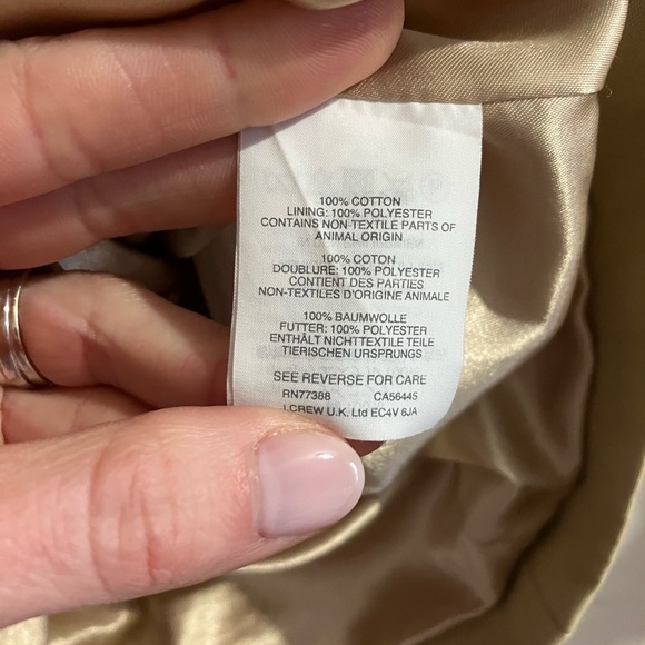 J.Crew Collection Icon Trench Coat - Picture 6 of 8